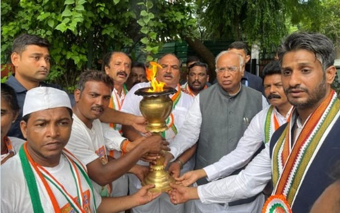 ‘राजीव ज्योती सद्भावना यात्रा’ पोहोचली दिल्लीत
