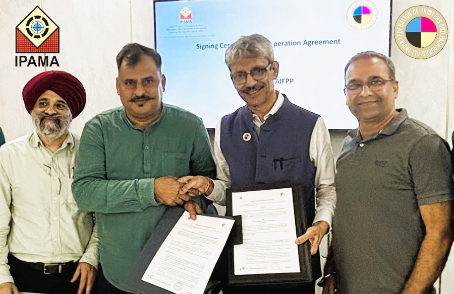 भारताच्या मुद्रण व पॅकेजिंग क्षेत्रात ऐतिहासिक सामंजस्य करार