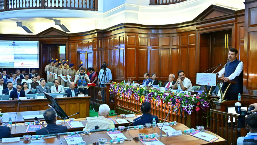 कायदा व सुव्यवस्थेच्या प्रभावी अंमलबजावणीने देशाची महासत्तेकडे वाटचाल – मुख्यमंत्री