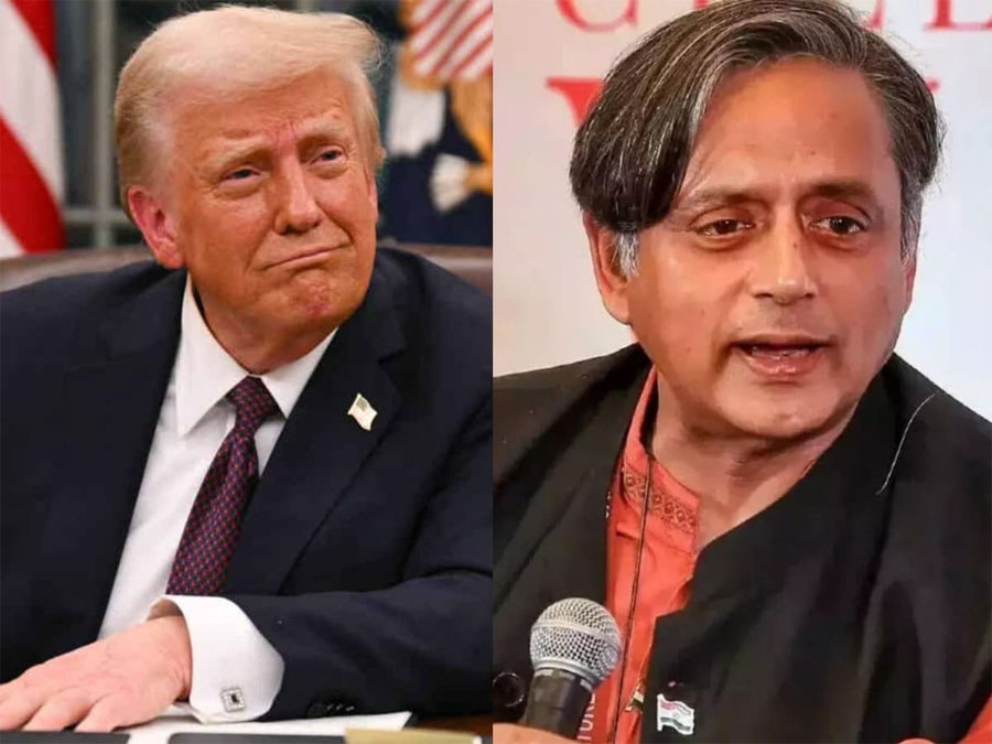 ट्रम्प प्रत्येक अडचण शुल्क वाढवून सोडवू इच्छितात – शशी थरूर