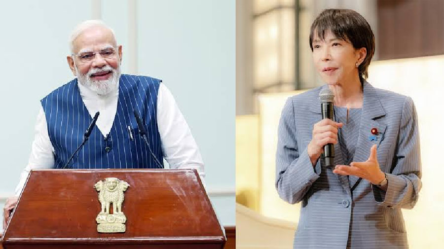 पंतप्रधान मोदींनी जपानच्या नव्या पंतप्रधान सनाए ताकाइची यांच्याशी दूरध्वनीवरून केली चर्चा